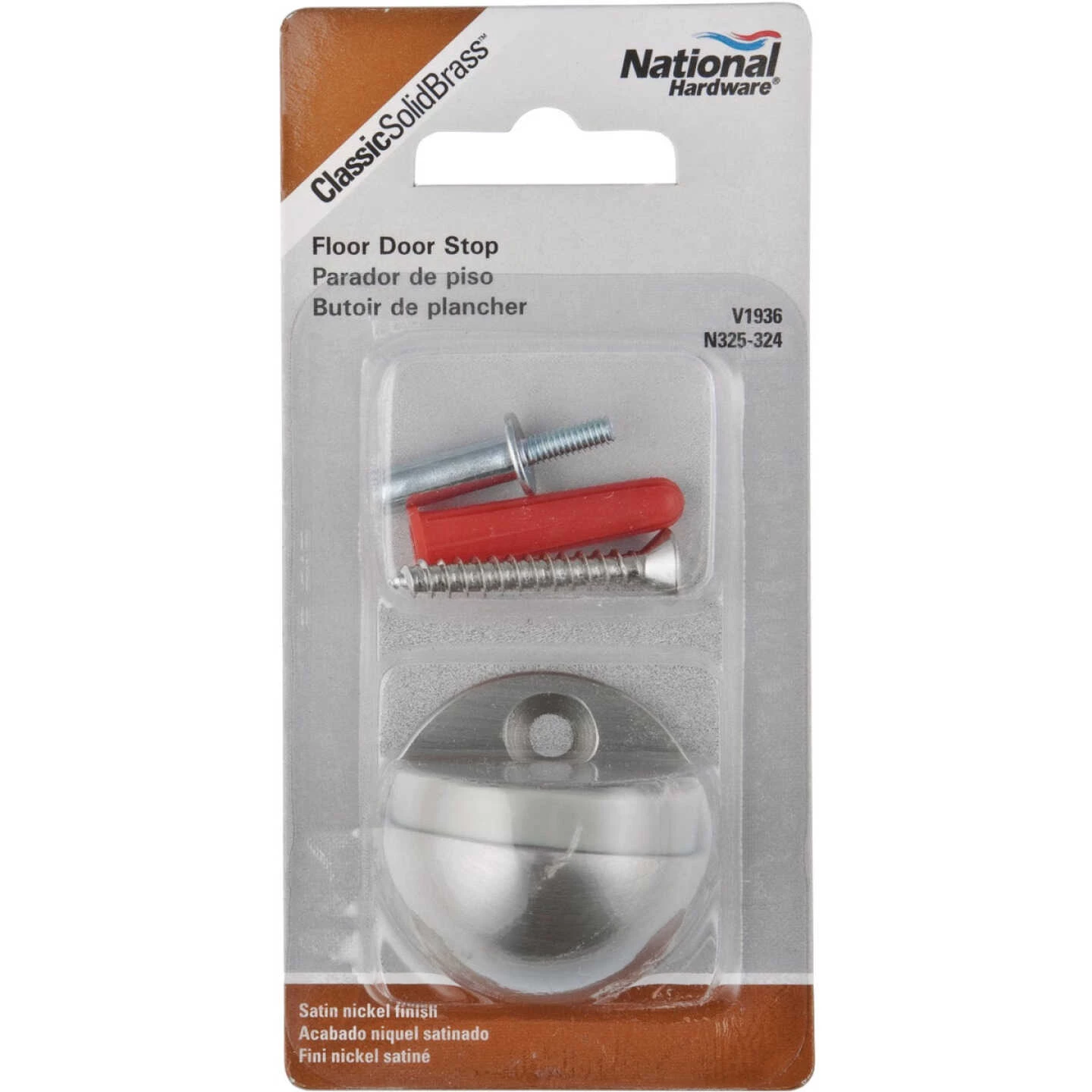 Top 10 😍 National Satin Nickel Floor Door Stop 🛒 4 Top 10 😍 National Satin Nickel Floor Door Stop 🛒 - Image 2