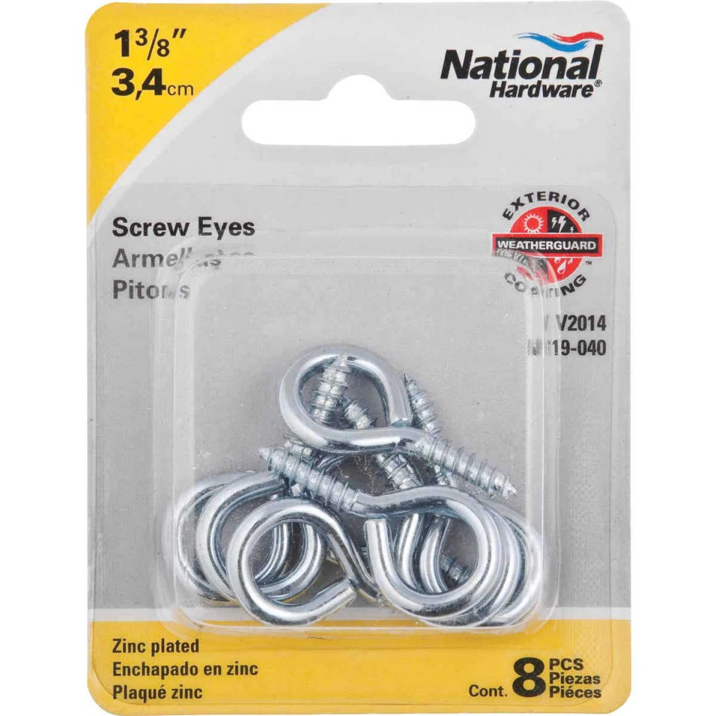 Best reviews of 🎁 National #10 Zinc Large Screw Eye (8 Ct.) ✨ 4 Best reviews of 🎁 National #10 Zinc Large Screw Eye (8 Ct.) ✨ - Image 2