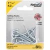 Discount 💯 National #12 Zinc Finish Ceiling Hook (8-Pack) 💯 1 Discount 💯 National #12 Zinc Finish Ceiling Hook (8-Pack) 💯 -National Sales Store ItemImage 218954 wrrcxmbqw98hfvpqjrn9hhj