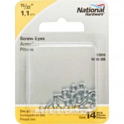 Cheap 🌟 National #217-1/2 Zinc Small Screw Eye (14 Ct.) 😍 5 Cheap 🌟 National #217-1/2 Zinc Small Screw Eye (14 Ct.) 😍 -National Sales Store ItemImage 218963 q5vgpv g67fco b11gb4