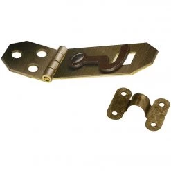 Coupon 🎁 National 3/4 In. X 2-3/4 In. Antique Brass Decorative Hasp With Hook ✨
