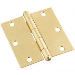 Best Sale ✨ National 3-1/2 In. Square Solid Brass Door Hinge ⭐