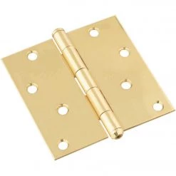 Buy ❤️ National 4 In. Square Solid Brass Door Hinge 🤩