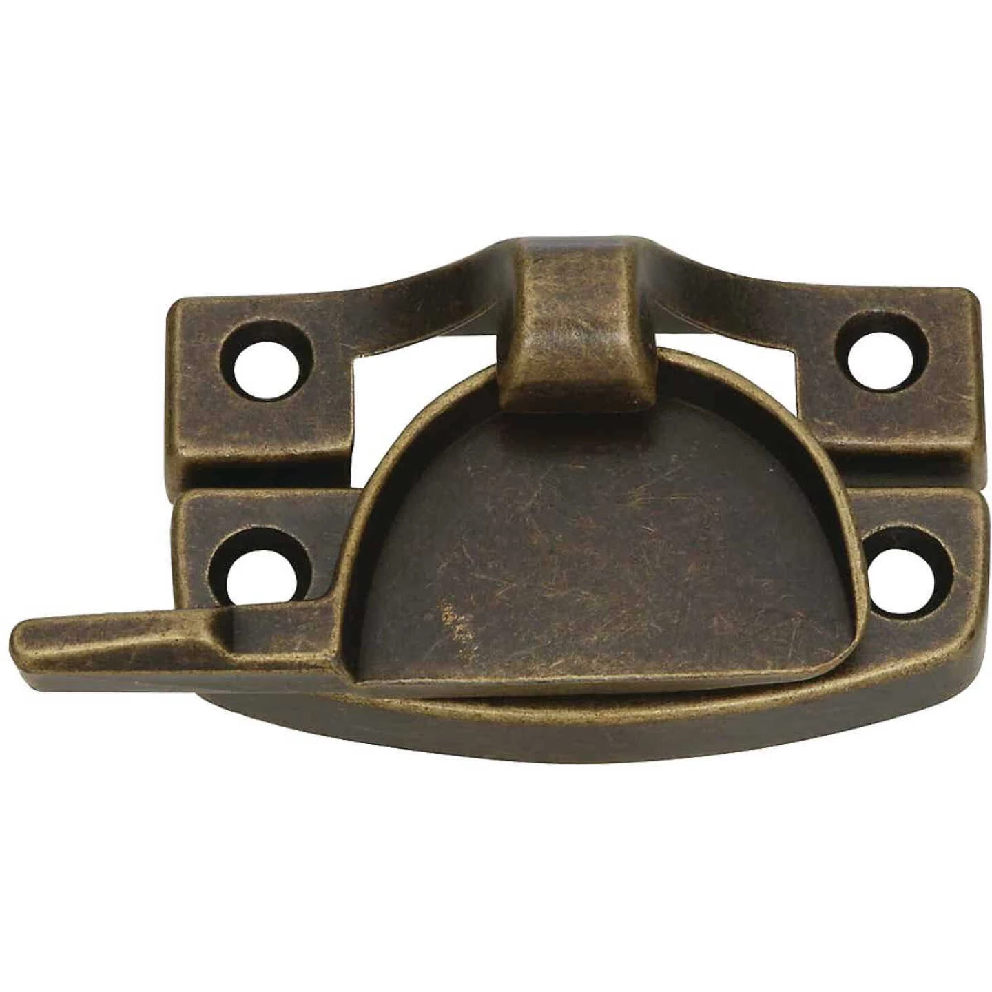New ✨ National Antique Brass Finished Die-Cast Zinc Crescent Sash Lock ❤️ 3 New ✨ National Antique Brass Finished Die-Cast Zinc Crescent Sash Lock ❤️