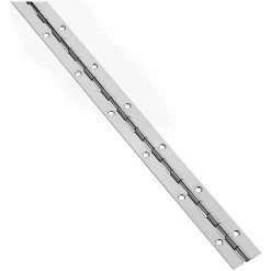 Cheap ⌛ National Steel 1-1/16 In. X 48 In. Nickel Continuous Hinge ✔️