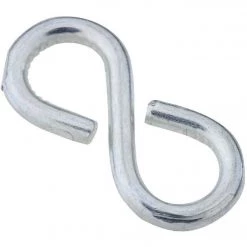 Cheap ✨ National 1-1/8 In. Zinc Light Closed S Hook (6 Ct.) 🧨