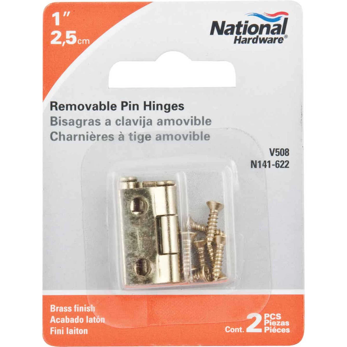 Cheapest โญ National 1 In. Brass Loose-Pin Narrow Hinge (2-Pack) ๐ 4 Cheapest โญ National 1 In. Brass Loose-Pin Narrow Hinge (2-Pack) ๐ - Image 2