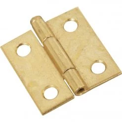 Deals 🤩 National 1-1/2 In. Brass Loose-Pin Narrow Hinge (2-Pack) ⌛