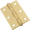 Cheapest 🥰 National 3 In. Brass Loose-Pin Narrow Hinge (2-Pack) ❤️ -National Sales Store ItemImage 229390 q5vhom 8gznqw 27j2id