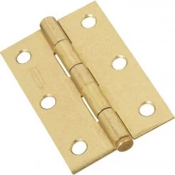 Cheapest 🥰 National 3 In. Brass Loose-Pin Narrow Hinge (2-Pack) ❤️