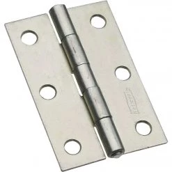 Best reviews of 🎁 National 3 In. Zinc Tight-Pin Narrow Hinge (2-Pack) ⌛