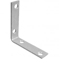 Best reviews of 😉 National Catalog V115 2-1/2 In. X 5/8 In. Galvanized Steel Corner Brace (4-Count) 🎁