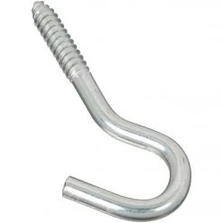 New 😀 National 3/8 In. X 4-7/8 In. Steel Screw Hook 🔥