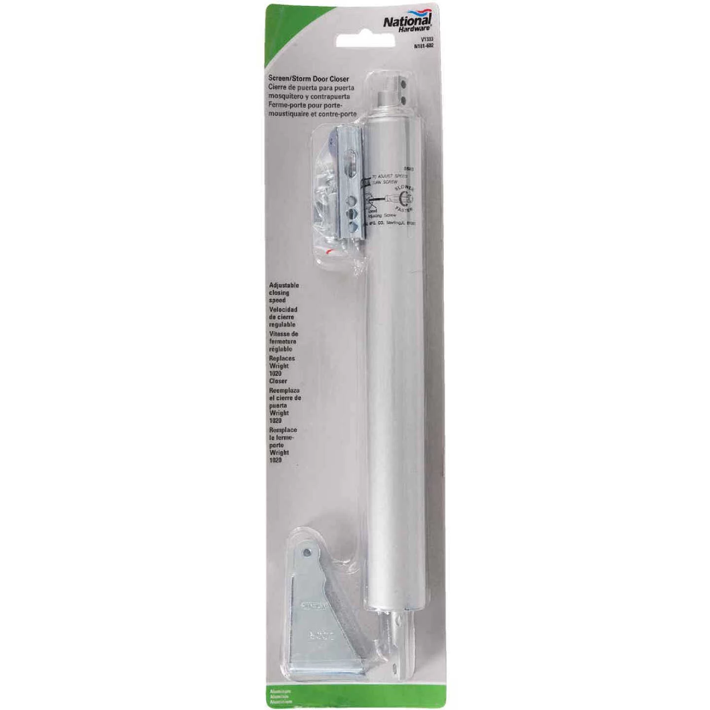 Wholesale π National Aluminum Steel Storm Or Screen Door Closer π 4 Wholesale π National Aluminum Steel Storm Or Screen Door Closer π - Image 2