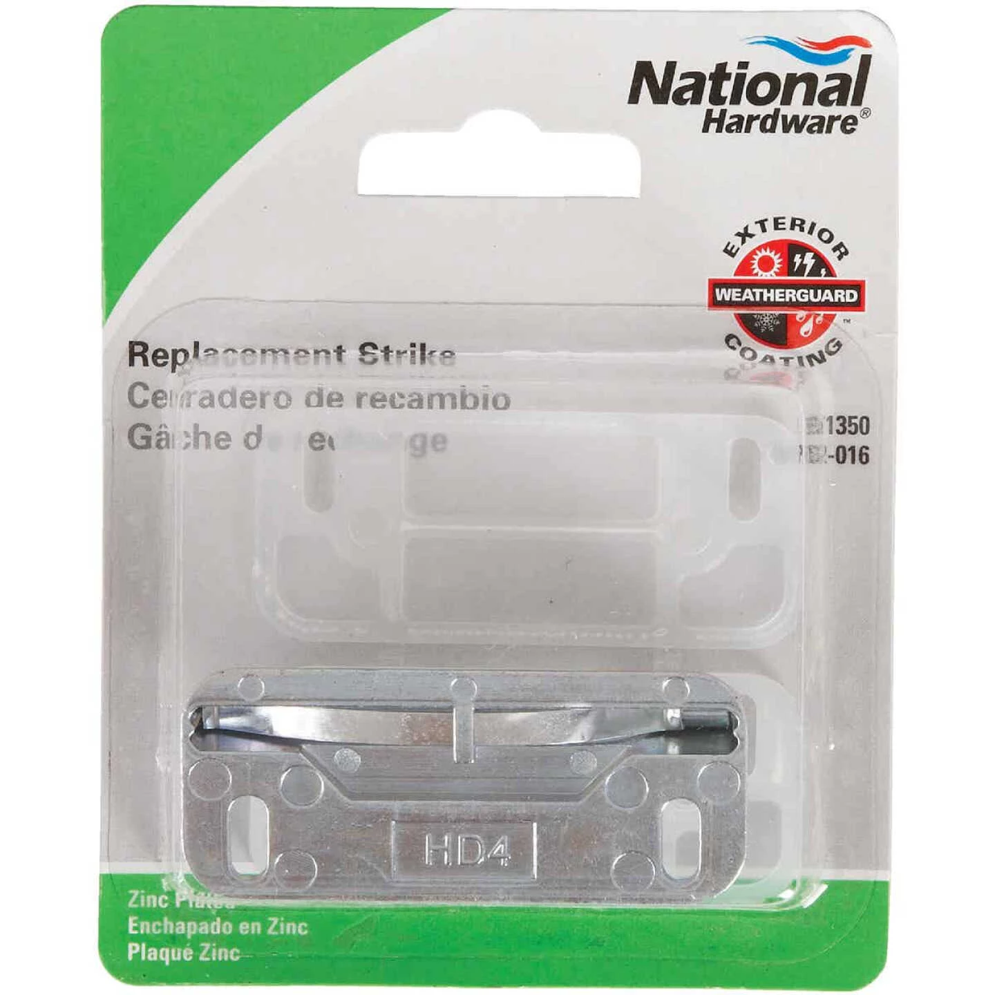 Outlet ❤️ National Zinc Screen Door Strike Plate 🔔 4 Outlet ❤️ National Zinc Screen Door Strike Plate 🔔 - Image 2