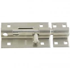 Discount 👍 National 5 In. Stainless Steel Door Barrel Bolt 😀