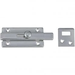 Cheap 🎉 National 3 In. Chrome Door Slide Bolt ⭐