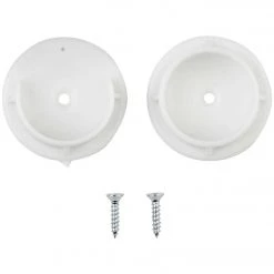 Outlet ✨ National 1-3/8 In. Plastic Closet Rod Socket, White (2-Pack) 😍 -National Sales Store ItemImage 234838 755c954cn4h7qkbrg5swp5rf