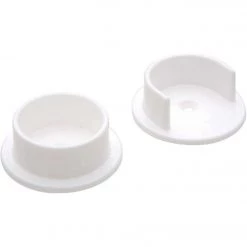 Outlet ✨ National 1-3/8 In. Plastic Closet Rod Socket, White (2-Pack) 😍