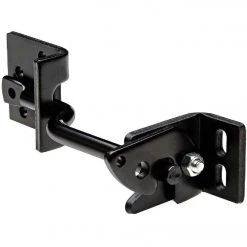 New 🔥 National 8 In. Black Adjust-O-Matic Heavy-Duty Gate Latch 💯