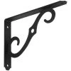 Best Sale 🤩 National 152 8 In. D. X 5-1/2 In. H. Black Steel Ornamental Shelf Bracket/Plant Hanger 😍 -National Sales Store ItemImage 235784 q5vi9v 6wnhuw fw9tc1