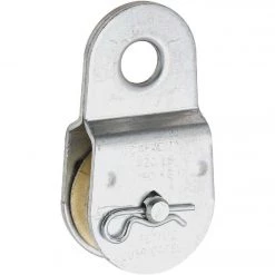 Coupon 🔔 National 3213 1-1/2 In. O.D. Single Fixed Eye Steel Rope Pulley 😉
