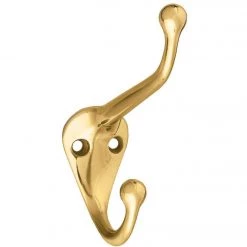 Best reviews of ✔️ National Polished Brass 🧥 Coat & Hat Wardrobe Hook 🤩