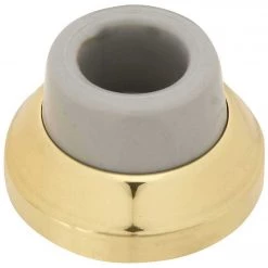 Buy 😉 National 1932 Brass Concave Wall Door Stop 🔥
