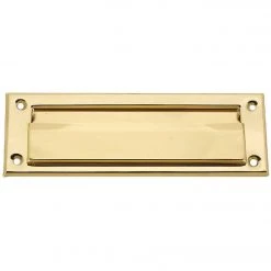 Flash Sale 🎉 National 1-1/2 In. X 7 In. Polished Brass Mail Slot 💯