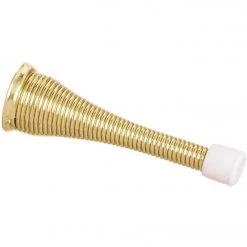 Best Pirce 🎁 National Brass Broad Spring Door Stop 🔔