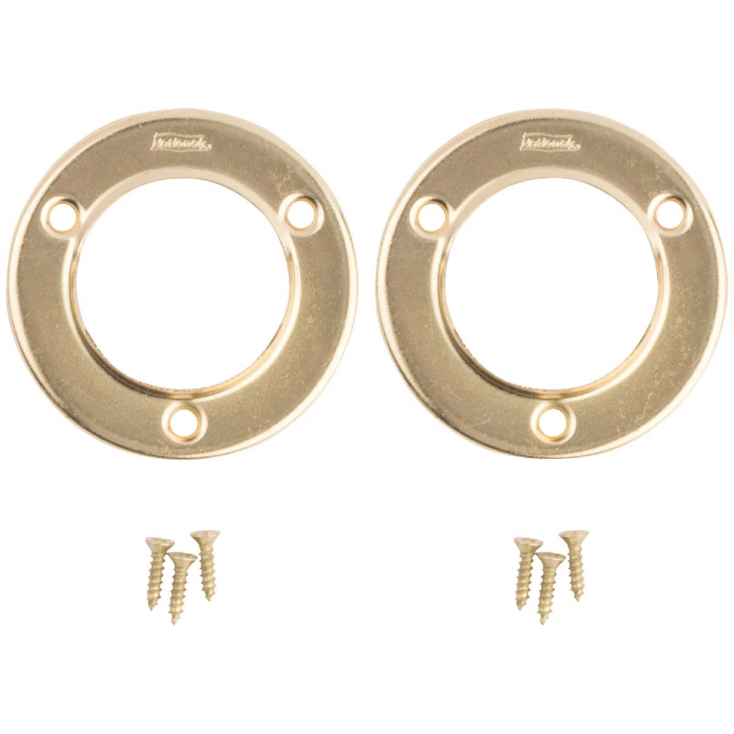 Outlet 👍 National 1-3/8 In. Steel Closet Rod Socket, Satin Brass (2-Pack) 🥰 5 Outlet 👍 National 1-3/8 In. Steel Closet Rod Socket, Satin Brass (2-Pack) 🥰 - Image 3