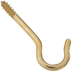 Cheapest ✨ National #12 Solid Brass Ceiling Hook (6-Pack) ✨