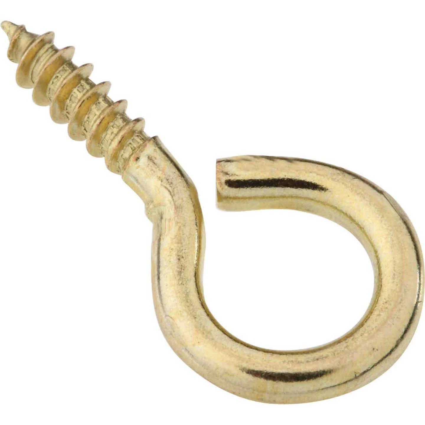 New ๐ National #10 Brass Large Screw Eye (4 Ct.) ๐งจ 3 New ๐ National #10 Brass Large Screw Eye (4 Ct.) ๐งจ