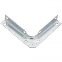 New 🤩 National Catalog V114 Series 4 In. X 5/8 In. Zinc Corner Brace (4-Count) ⌛