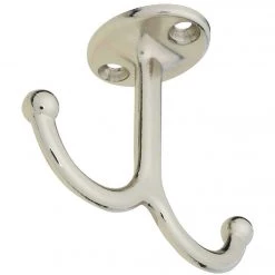Discount 🎁 National Nickel Undershelf Wardrobe Hook, 2 Per Card ⌛