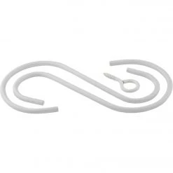 Best Sale 🛒 National Hardware 6 In. White Steel Extension Hook Kit 🎉