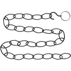 Buy 👍 National 36 In. Black Steel Hanging Plant Extension Chain/Hook Kit 🎉