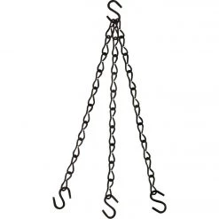Outlet 😀 National V2661 18 In. Black Steel Hanging Plant Extension Chain 💯