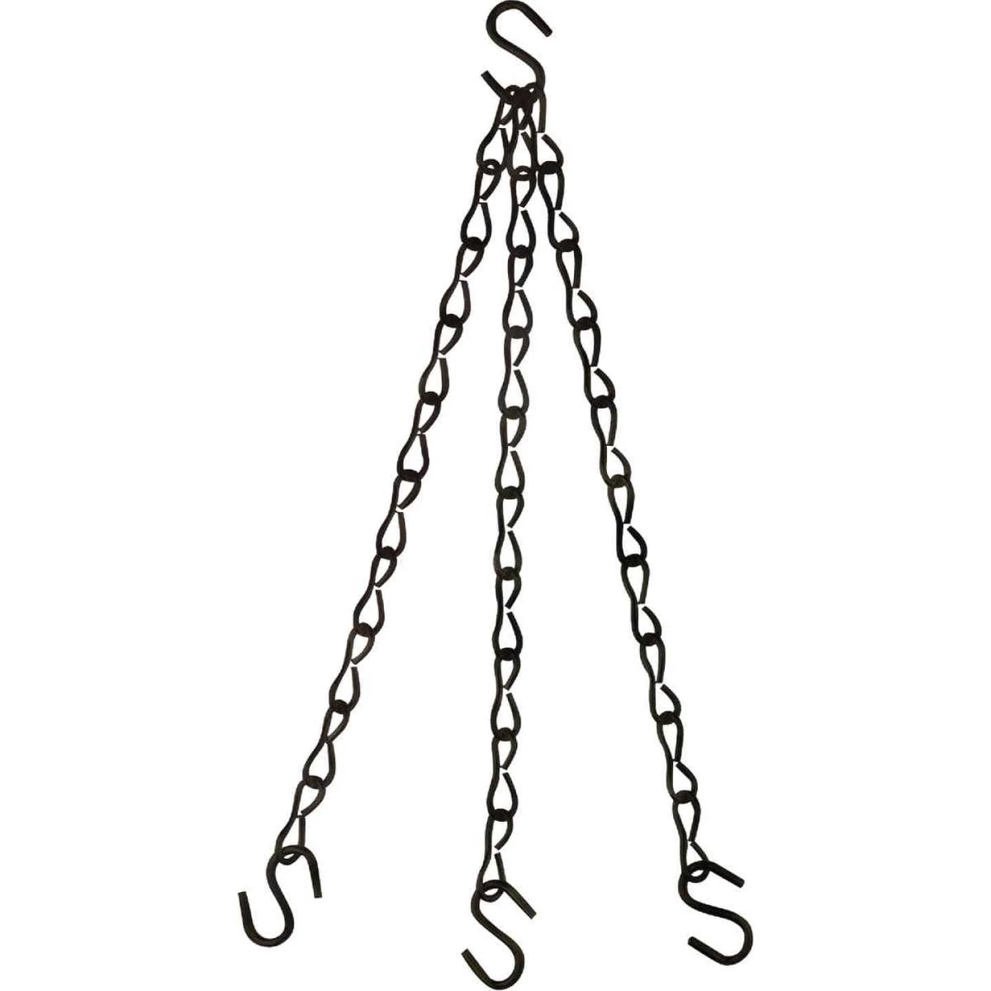 Outlet 😀 National V2661 18 In. Black Steel Hanging Plant Extension Chain 💯 3 Outlet 😀 National V2661 18 In. Black Steel Hanging Plant Extension Chain 💯