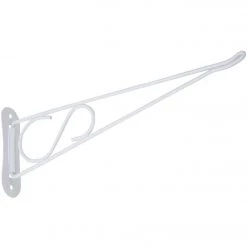 Budget ✔️ National 10 In. White Steel Decorative Swivel Hanging Plant Bracket 🛒