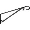 Hot Sale 🔔 National 15 In. Black Steel Hanging Plant Bracket ✔️ -National Sales Store ItemImage 717924 q5wsru 4eim9s 5mf8sa