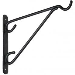 Cheapest ✨ National 8 In. Black Vinyl-Coated Steel Plant Hanger Bracket ✨