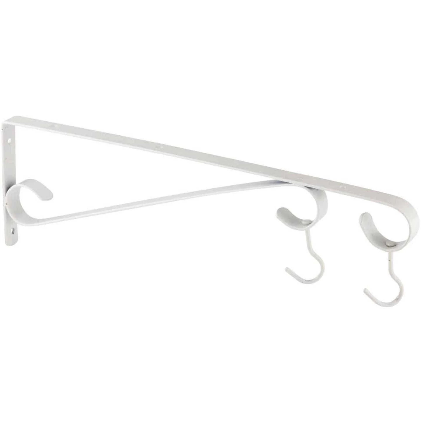 New 🥰 National 15 In. White Steel Hanging Plant Bracket ✨ 6 New 🥰 National 15 In. White Steel Hanging Plant Bracket ✨ - Image 4