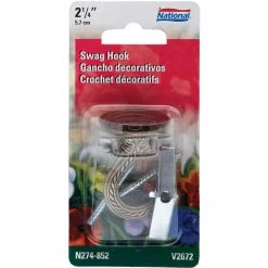 Flash Sale 🤩 National 2-1/4 In. Antique Brass Die Cast Swag Hook ❤️