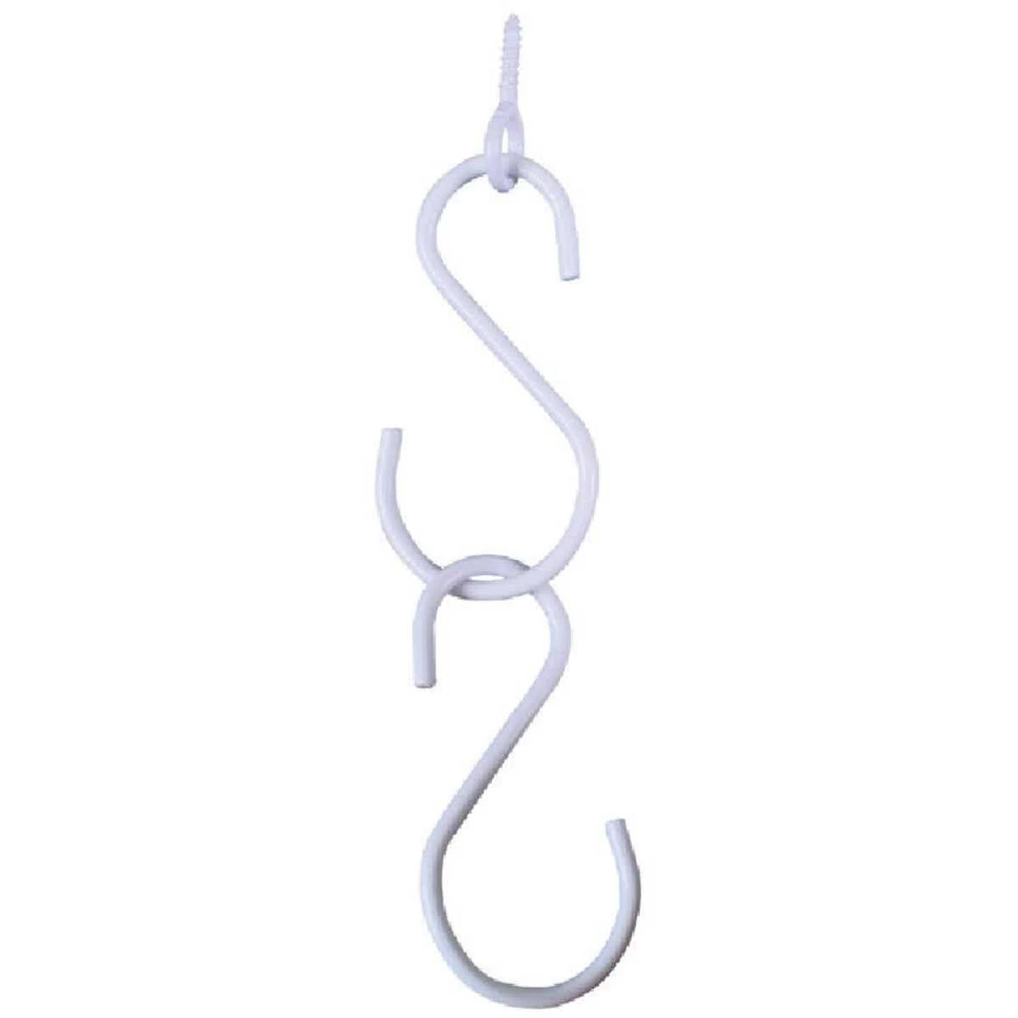 Promo ๐งจ National Hardware 3-1/2 In. White Steel Extension Hook Kit โญ 4 Promo ๐งจ National Hardware 3-1/2 In. White Steel Extension Hook Kit โญ - Image 2